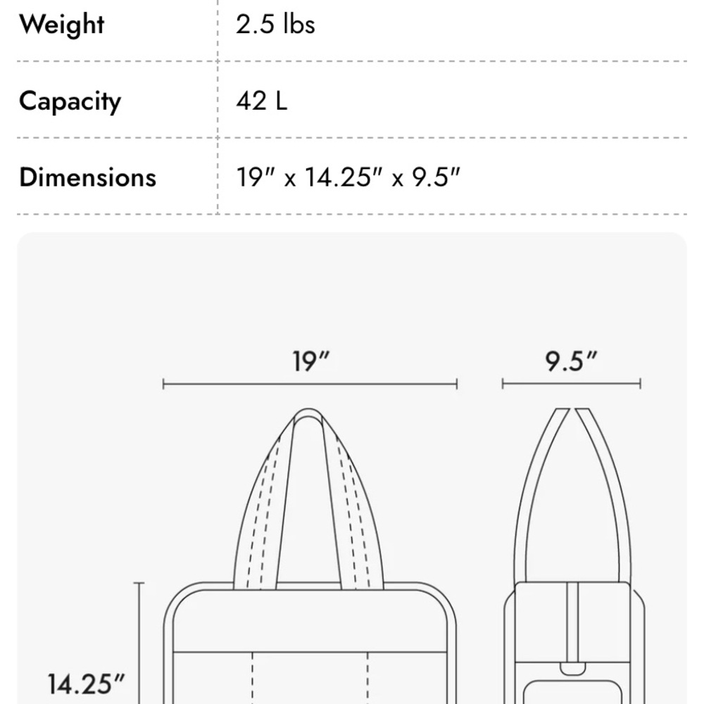 Calpak Black Travel Bag
